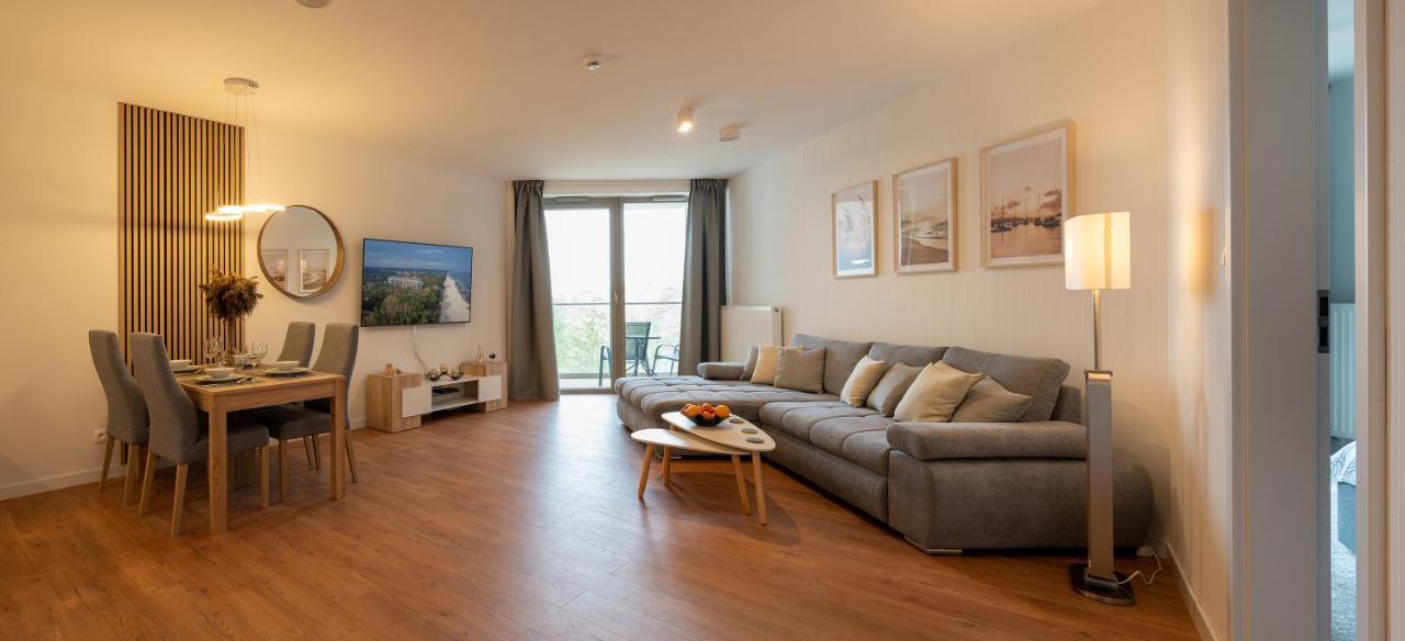 Pinea Sky Premium Apartament Z Widokiem Na Morze Ze Spa I Basenem Przy Plazy Pobierowo Eksteriør bilde