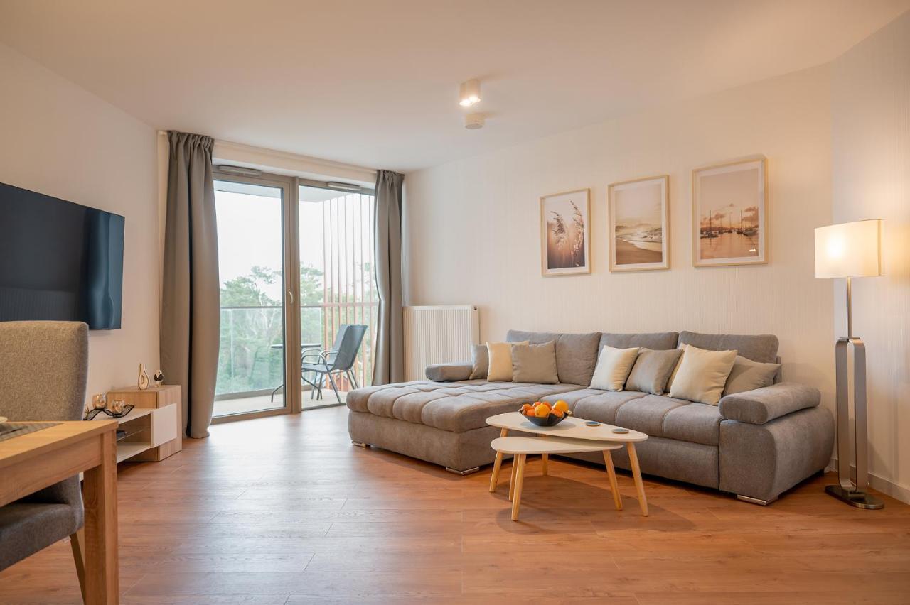 Pinea Sky Premium Apartament Z Widokiem Na Morze Ze Spa I Basenem Przy Plazy Pobierowo Eksteriør bilde