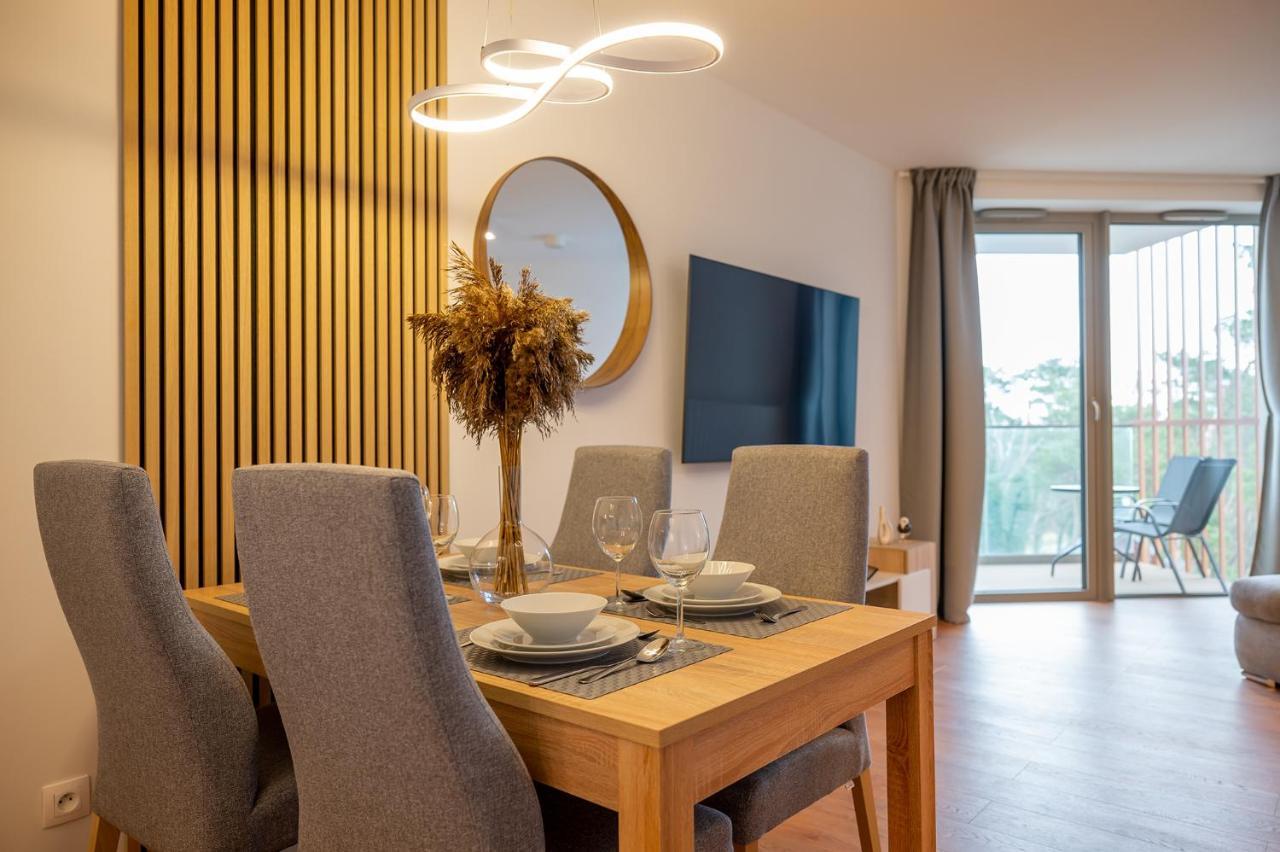 Pinea Sky Premium Apartament Z Widokiem Na Morze Ze Spa I Basenem Przy Plazy Pobierowo Eksteriør bilde